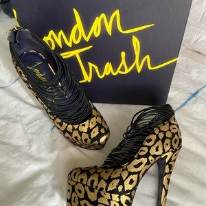 London Trash platform heels